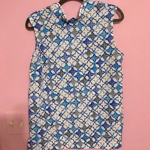 Lands End Chase Cut off shirt, Size 10